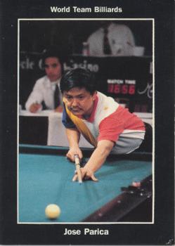 1993 Pro Billiards Tour #104 Jose Parica Front